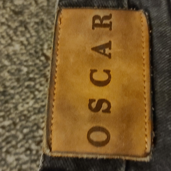 Oscar de la renta  gray  jeans in great condition - Picture 2 of 8